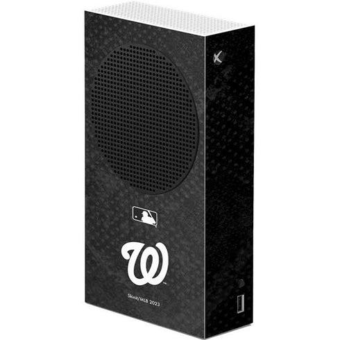 MLB Washington Nationals Dark Wash Xbox Series S Console Skin